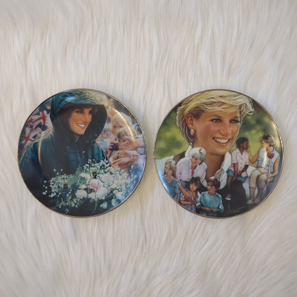 Princess Diana Collector Plate Lot of 2 - Picture 1 of 14